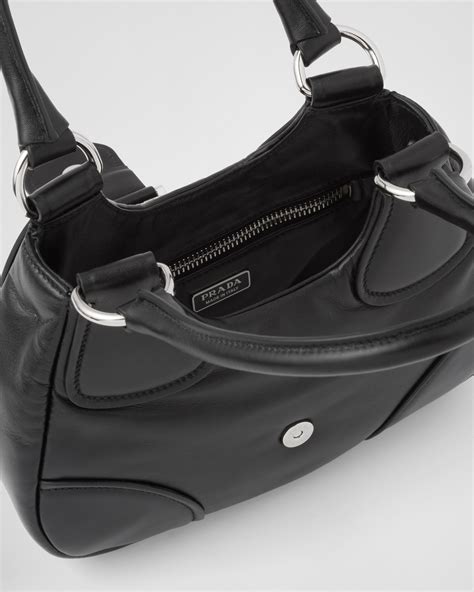 Prada Nappa Leather Messenger Bag 